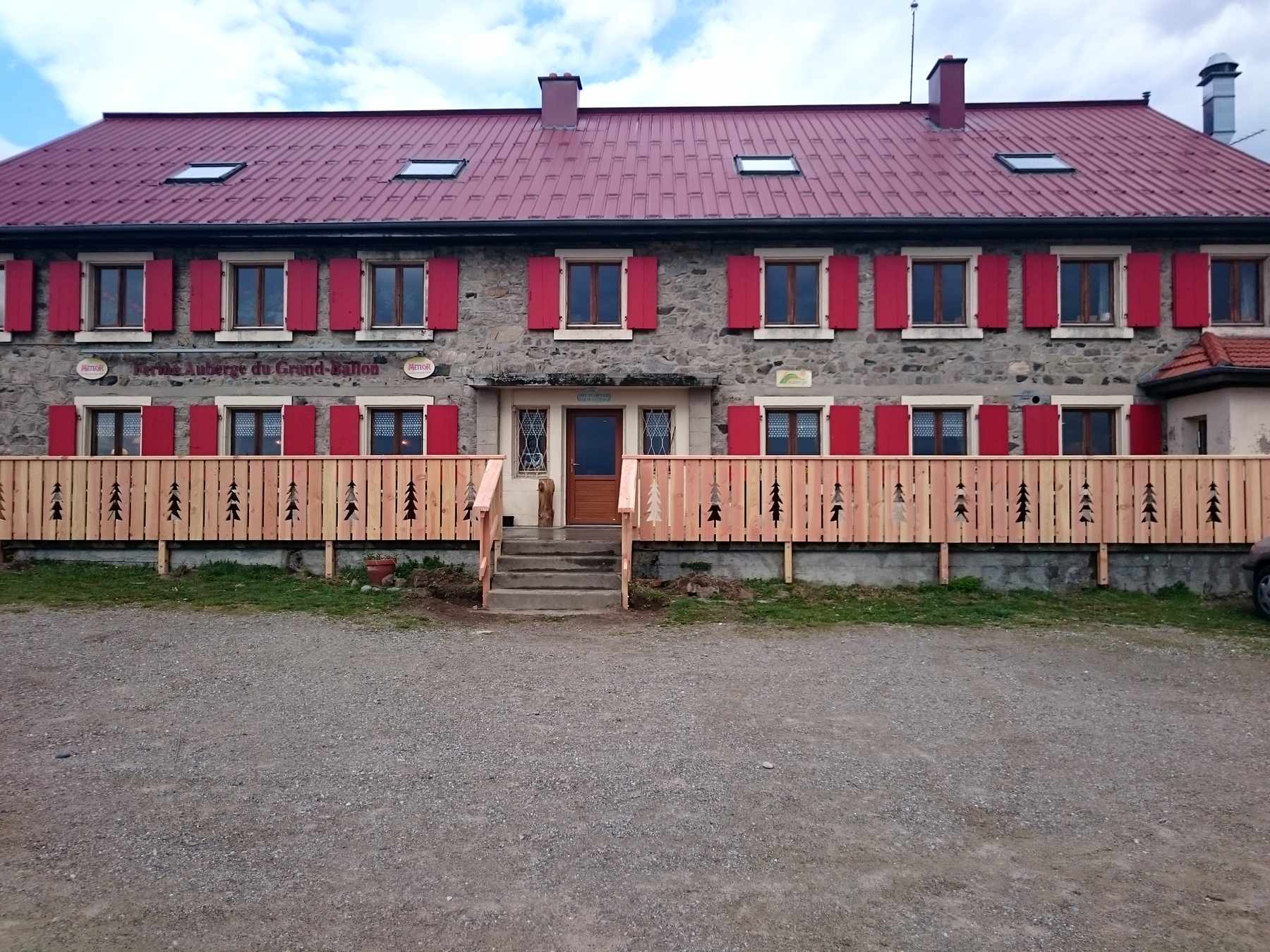 Balade Ferme Auberge Grand Ballon Sous Le Plus Haut Sommet Des Vosges