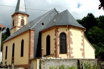 L'église Saint-Nicolas à Colroy la Roche