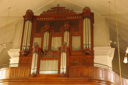 L'orgue Stiehr Frères de l'église paroissiale Saint-Michel