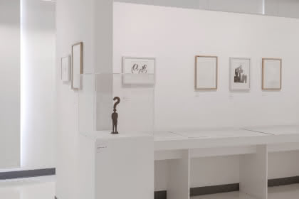 Vue de l’exposition « Folon. Un rêveur engagé », Musée Tomi Ungerer – Centre international de l’illustration. Photo : Mathieu Bertola / Musées de Strasbourg