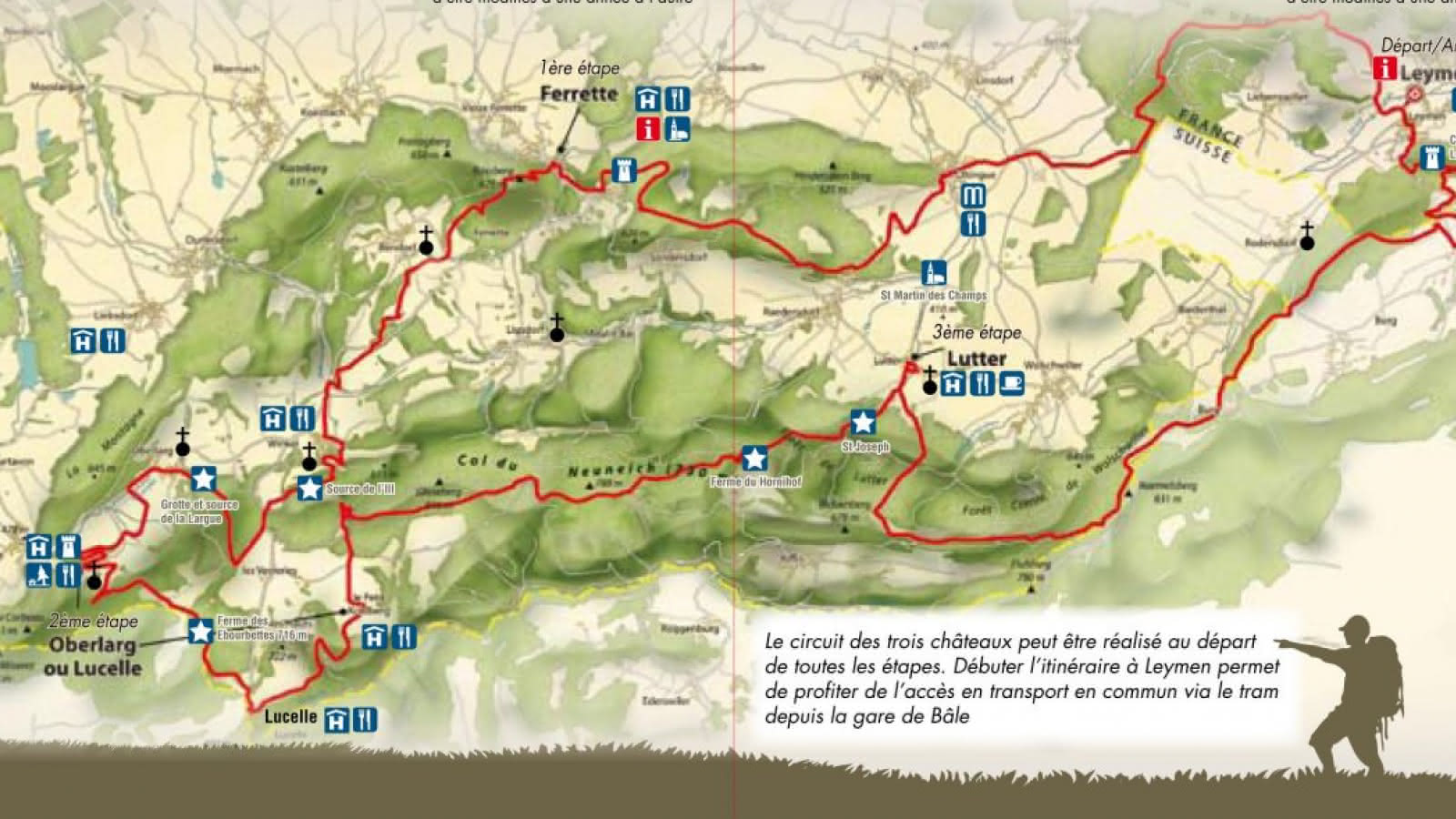 Circuit des Trois Châteaux du Jura Alsacien - Ferrette | Visit Alsace