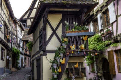 Eguisheim, Pays de Rouffach, Vignobles et Châteaux, Haut-Rhin, Alsace